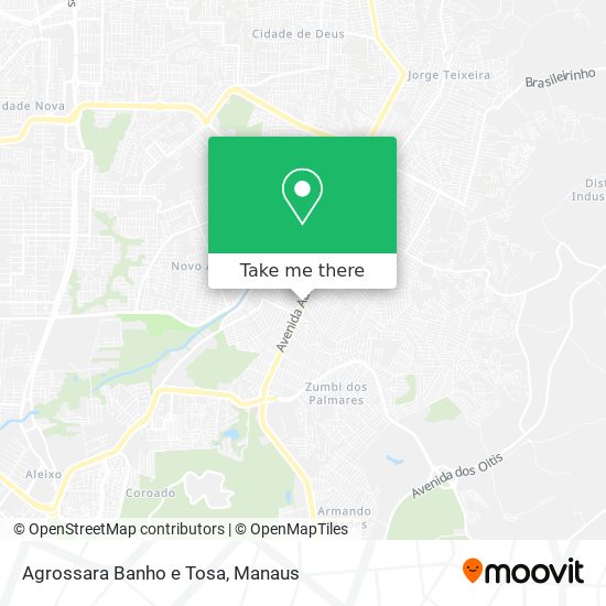 Agrossara Banho e Tosa map