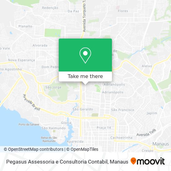 Pegasus Assessoria e Consultoria Contabil map