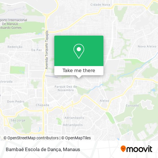 Bambaê Escola de Dança map