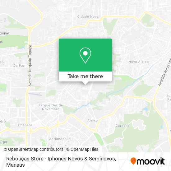 Rebouças Store - Iphones Novos & Seminovos map