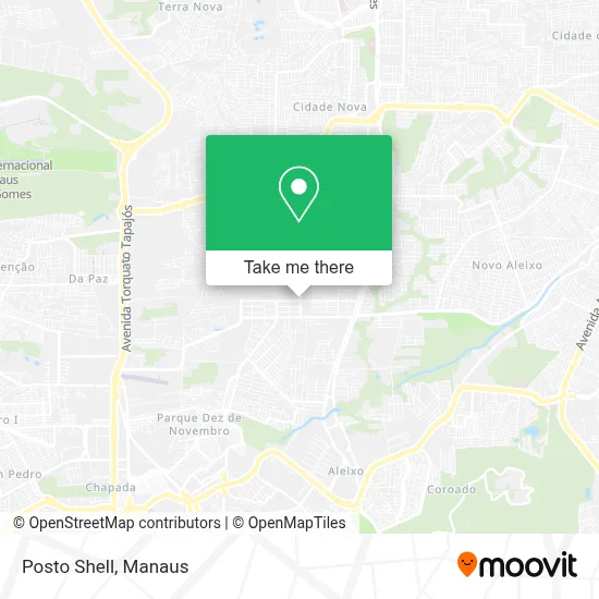 Posto Shell map