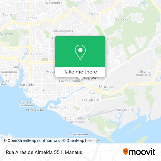 Rua Aires de Almeida 551 map