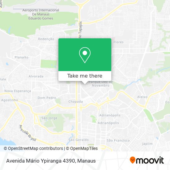 Avenida Mário Ypiranga 4390 map