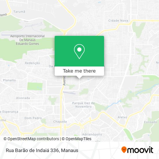 Rua Barão de Indaiá 336 map