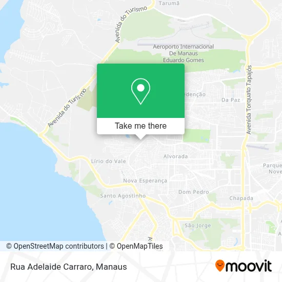 Rua Adelaide Carraro map