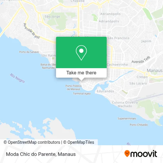 Moda Chic do Parente map