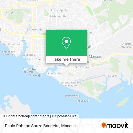 Paulo Robson Souza Bandeira map