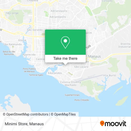 Minimi Store map