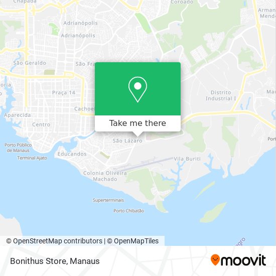 Mapa Bonithus Store