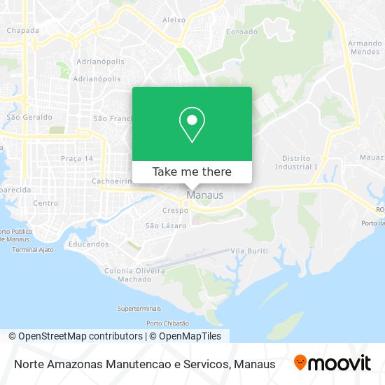 Norte Amazonas Manutencao e Servicos map