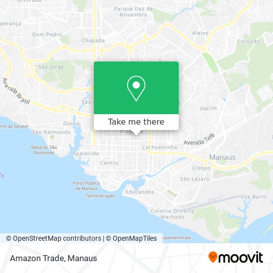 Mapa Amazon Trade