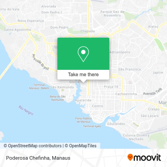 Poderosa Chefinha map