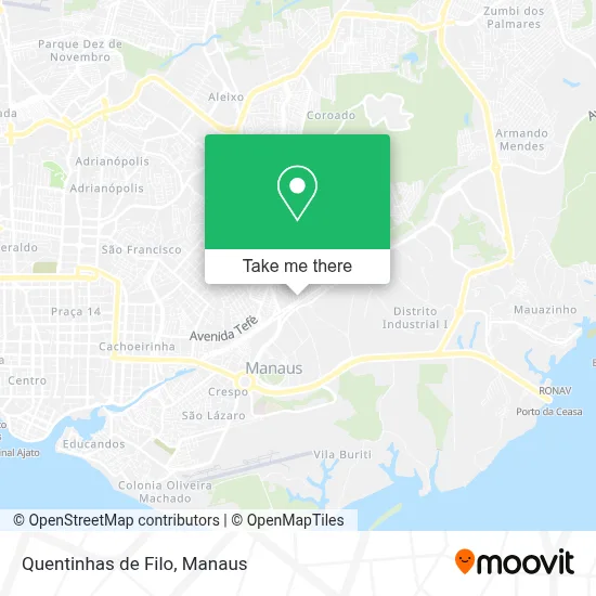 Quentinhas de Filo map