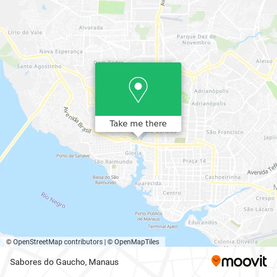 Sabores do Gaucho map