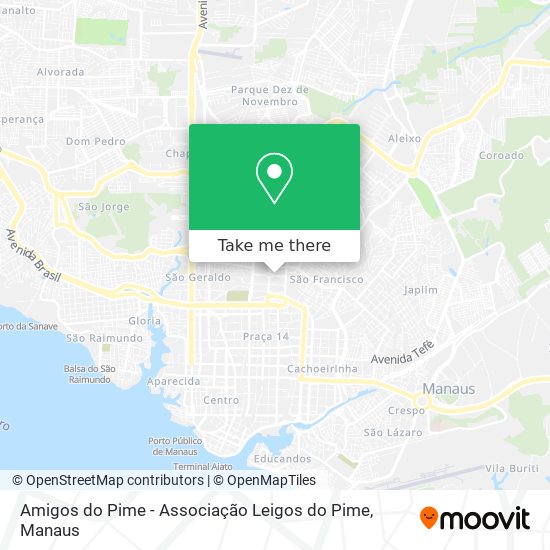 Amigos do Pime - Associação Leigos do Pime map