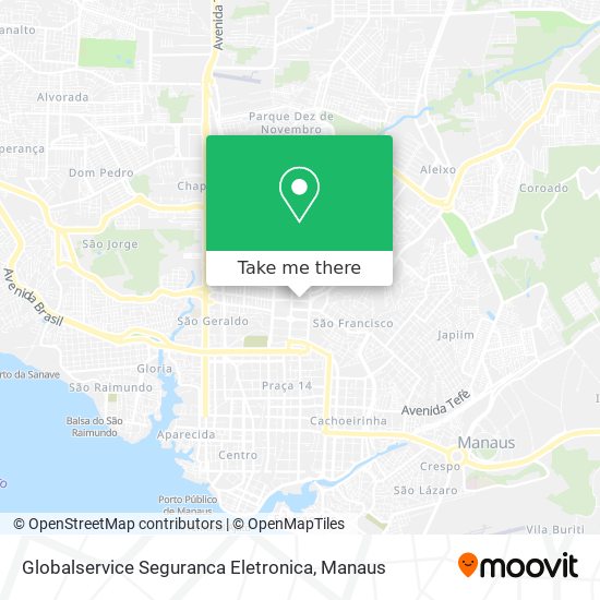 Globalservice Seguranca Eletronica map