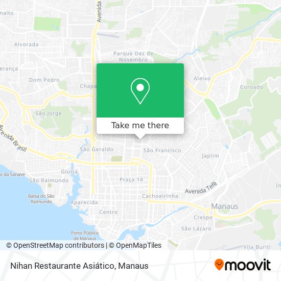 Nihan Restaurante Asiático map