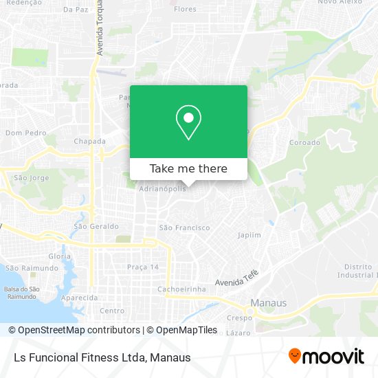Ls Funcional Fitness Ltda map