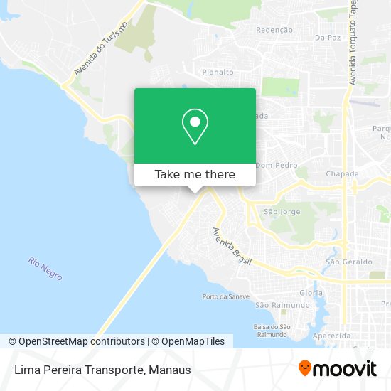 Lima Pereira Transporte map