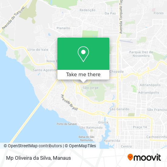 Mp Oliveira da Silva map