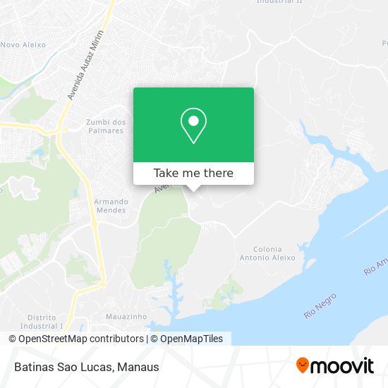 Batinas Sao Lucas map