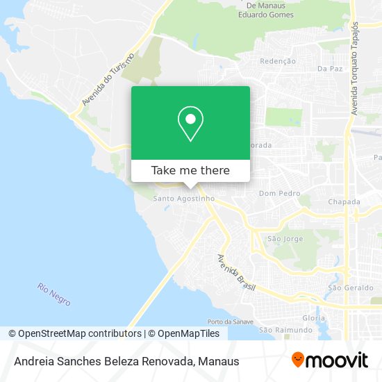 Andreia Sanches Beleza Renovada map