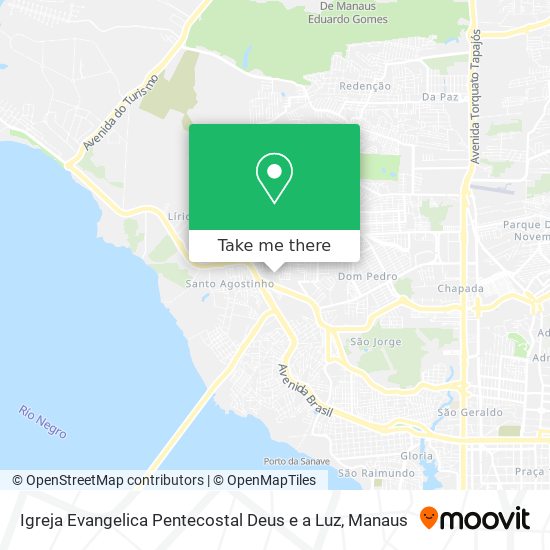 Igreja Evangelica Pentecostal Deus e a Luz map