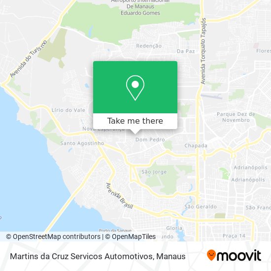 Martins da Cruz Servicos Automotivos map
