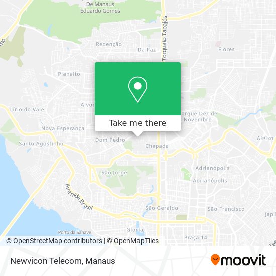 Newvicon Telecom map