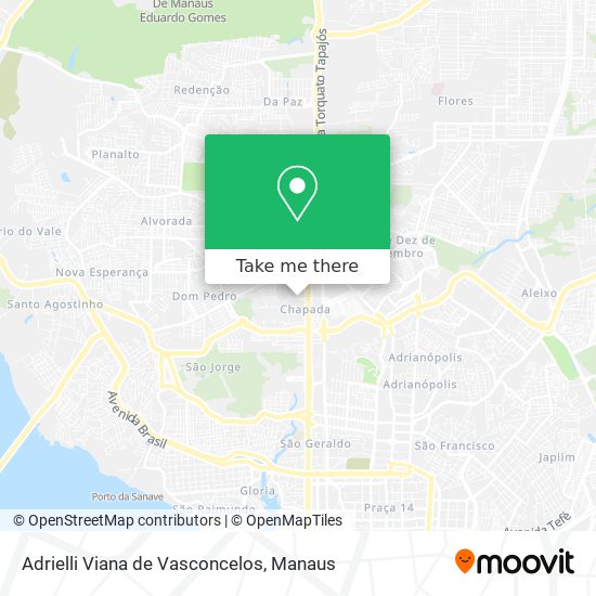 Adrielli Viana de Vasconcelos map
