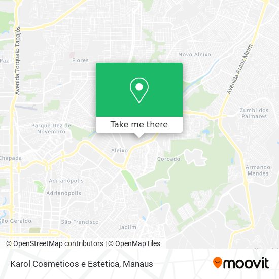 Karol Cosmeticos e Estetica map