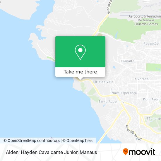 Aldeni Hayden Cavalcante Junior map