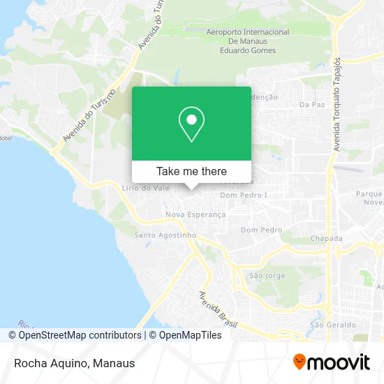 Rocha Aquino map
