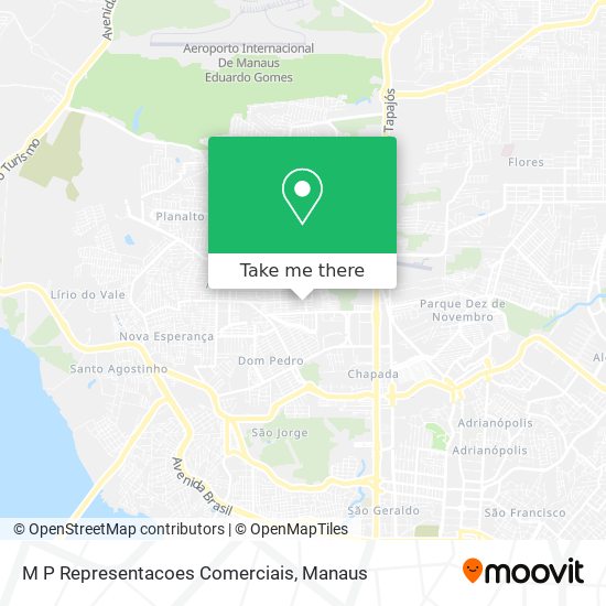 M P Representacoes Comerciais map