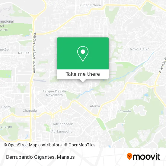 Derrubando Gigantes map