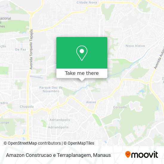 Amazon Construcao e Terraplanagem map