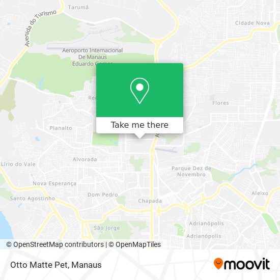 Mapa Otto Matte Pet