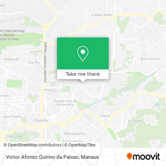 Victor Afonso Quirino da Paixao map