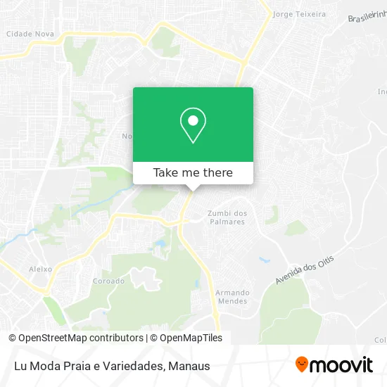 Lu Moda Praia e Variedades map