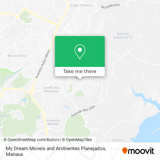My Dream Moveis and Ambientes Planejados map