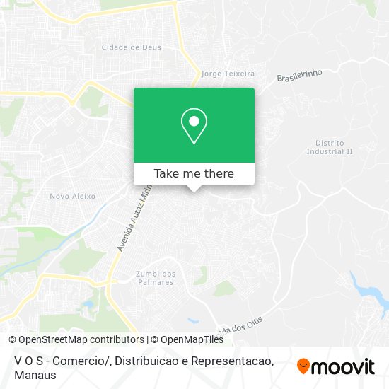 V O S - Comercio / , Distribuicao e Representacao map