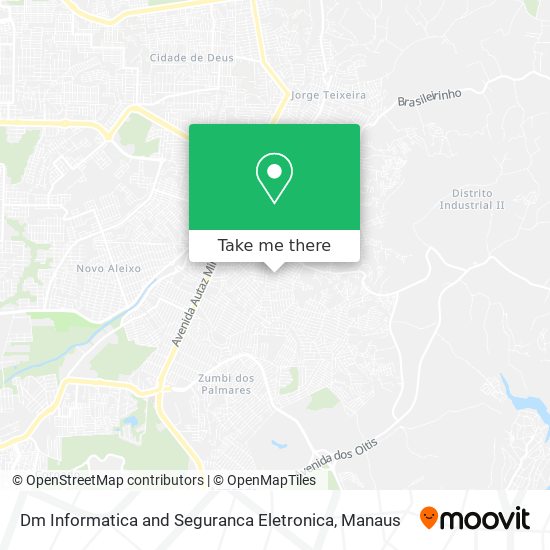 Dm Informatica and Seguranca Eletronica map