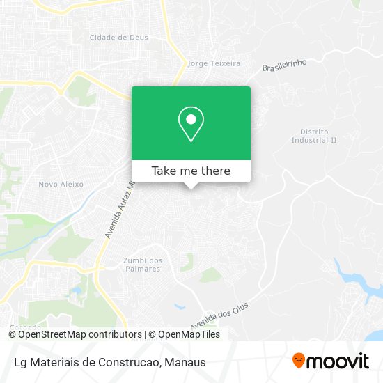 Lg Materiais de Construcao map
