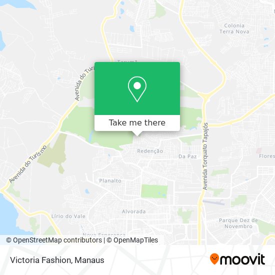 Victoria Fashion map