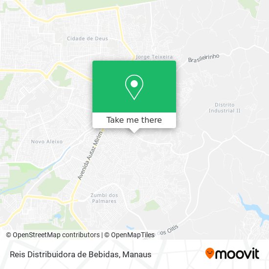 Reis Distribuidora de Bebidas map