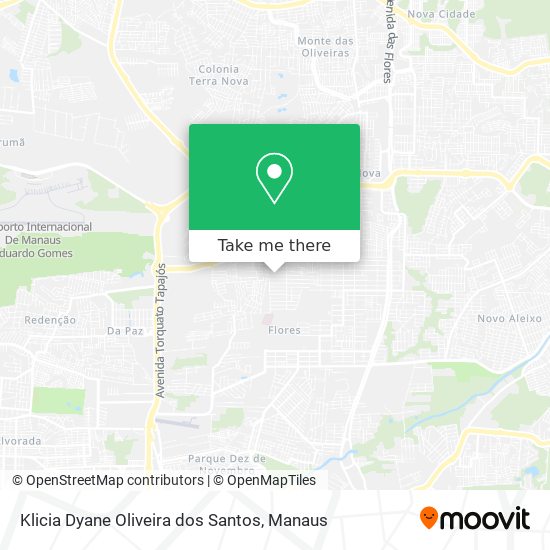 Klicia Dyane Oliveira dos Santos map