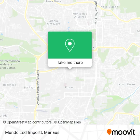 Mundo Led Importt map