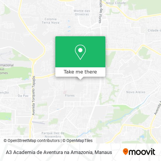 A3 Academia de Aventura na Amazonia map