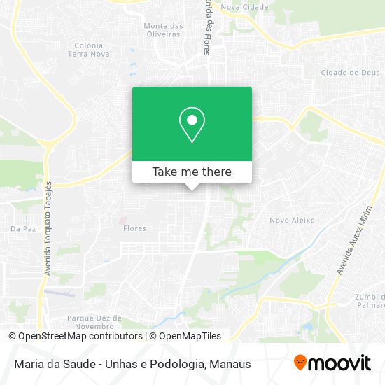 Maria da Saude - Unhas e Podologia map