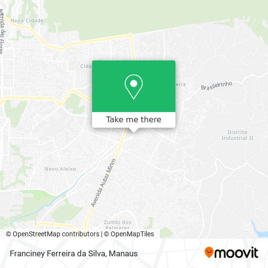 Mapa Franciney Ferreira da Silva